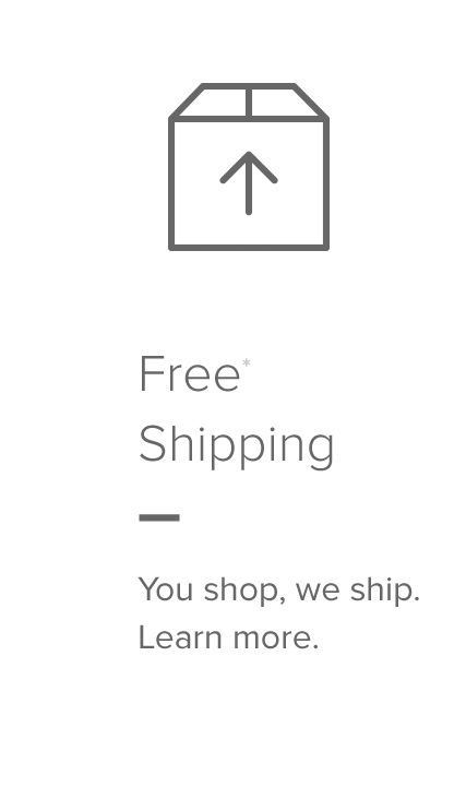Free Shipping — Shipping is for Suckers.